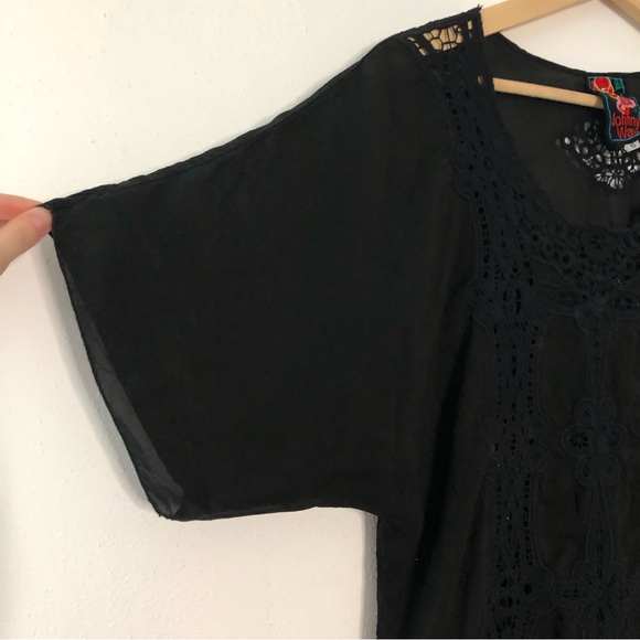 Johnny Was Lace Top - Picture 5 of 7
